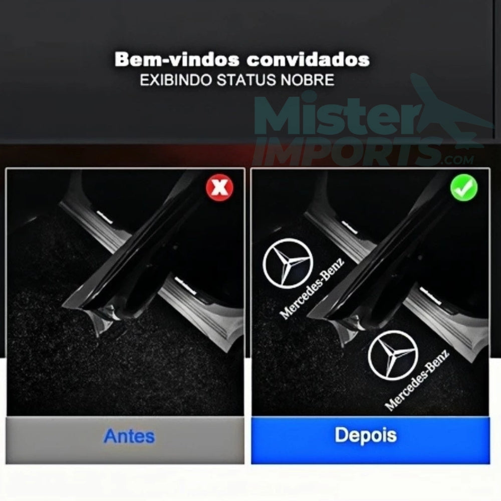 Projetor de Porta de Carro com Sensor Automático - MisterDoorLight™ ( COMPRE 1 E LEVE 2 )