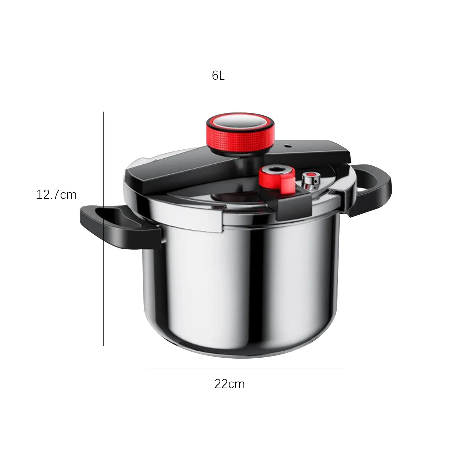 Panela De Pressão Aço Inox Multifuncional