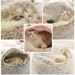 Cama para Gato Acolchoada e Confortável